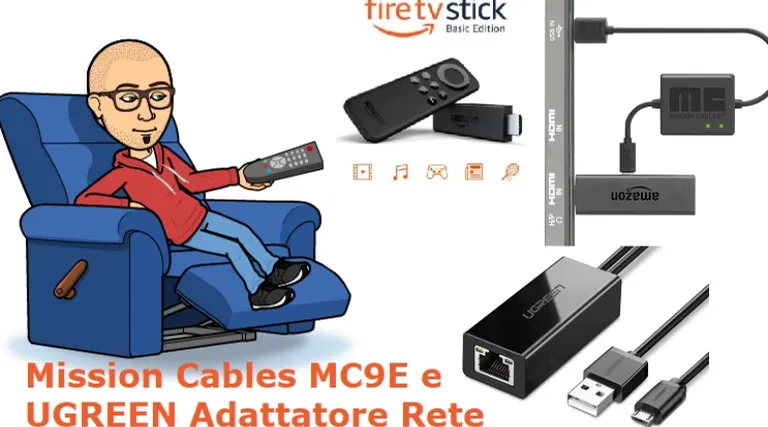 [Guida] Amazon Fire TV come collegarla alla LAN e alimentarla tramite TV