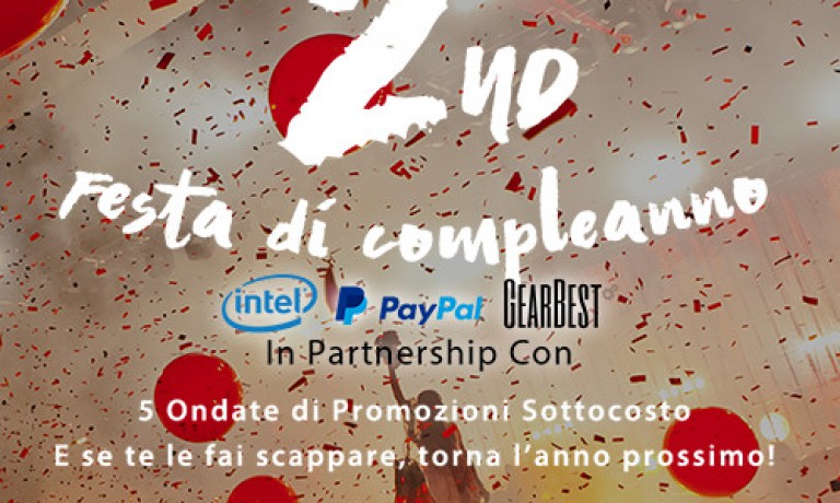 GearBest 2nd Anniversary Celebration: tantissime offerte per gli samrtphone