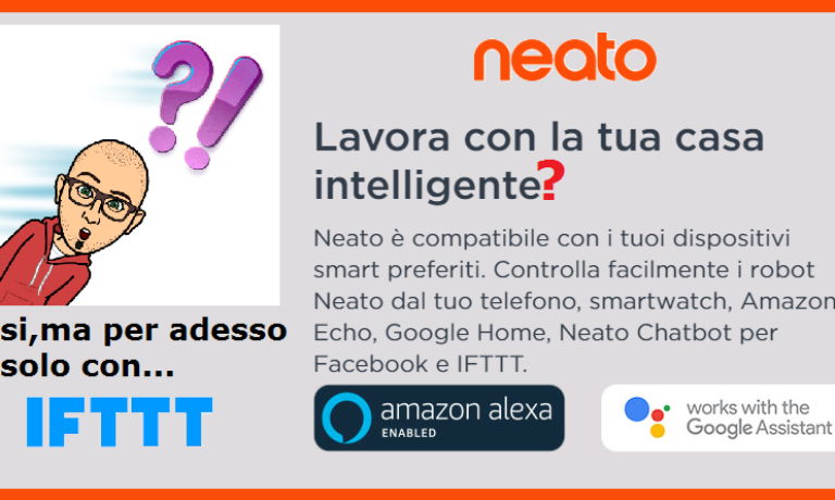 [Guida] Comandare Aspirapolvere Neato con Alexa o Google Assistant
